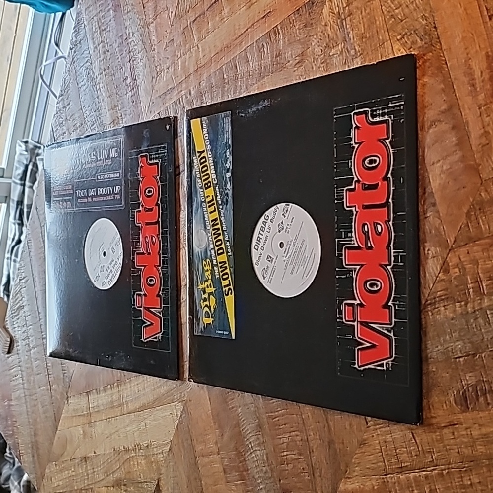 Dirtbag vinyl record album single bundle LP
